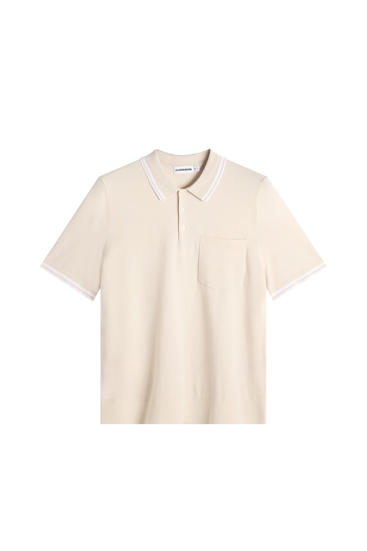 Ramon Knit SS Polo / Moonbeam