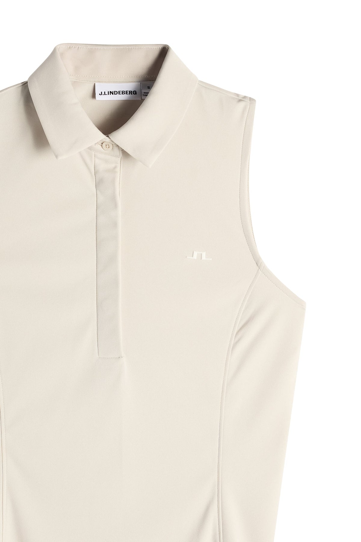 Dena Sleeveless Polo / Moonbeam