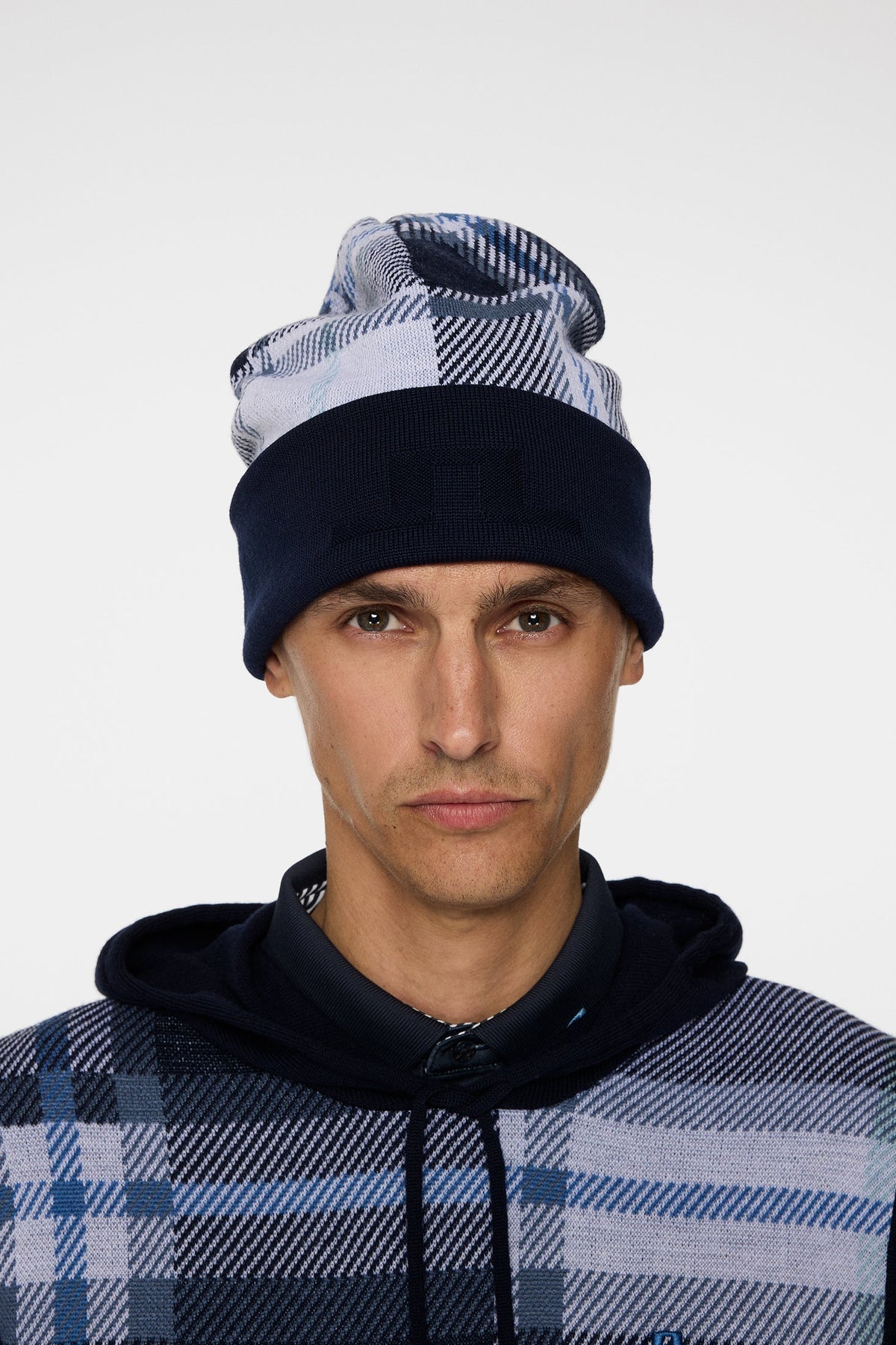 Jive Wool Beanie DPWT / Tartan Navy