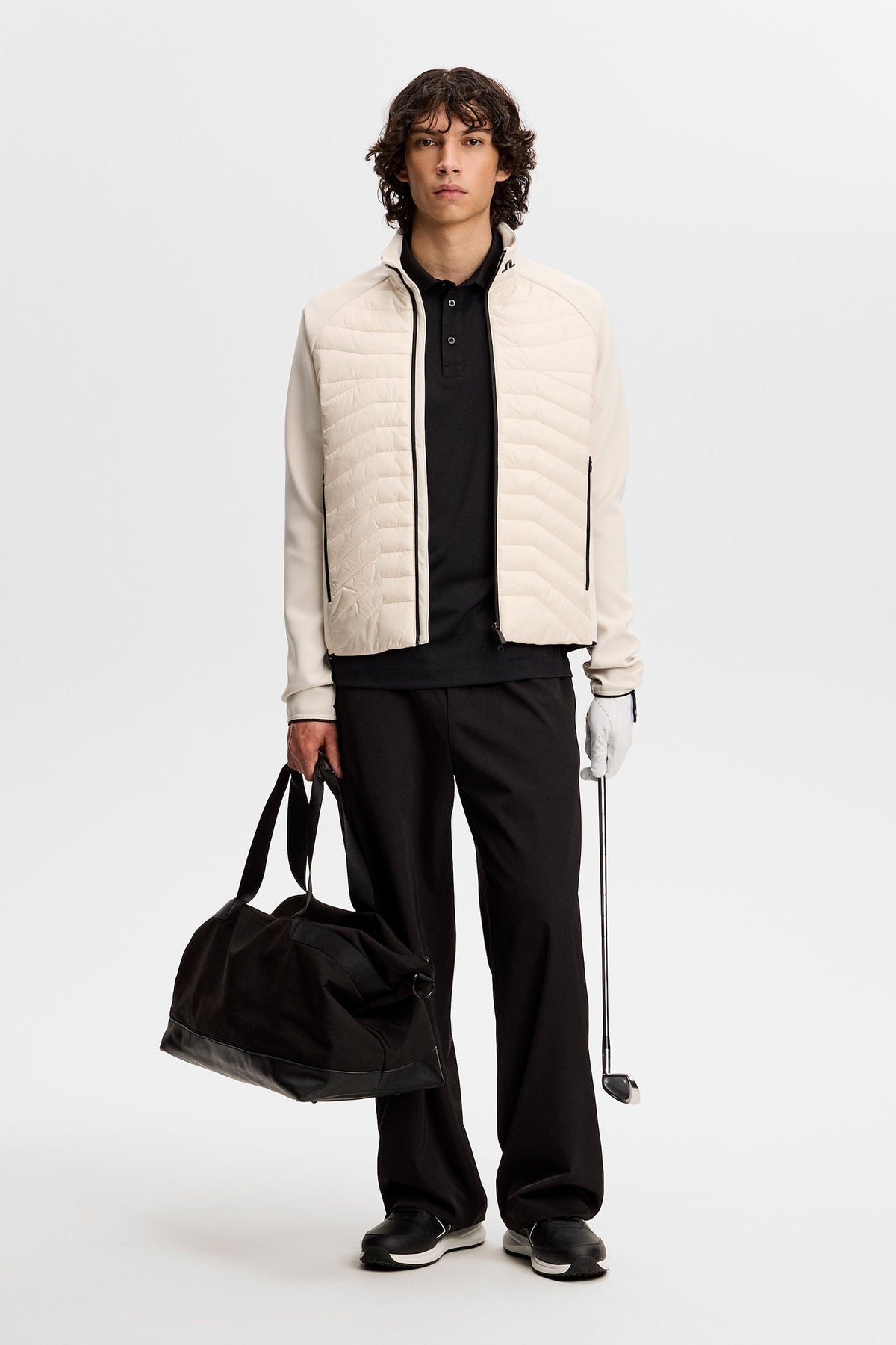 Heyden Quilt Hybrid Jacket / Moonbeam