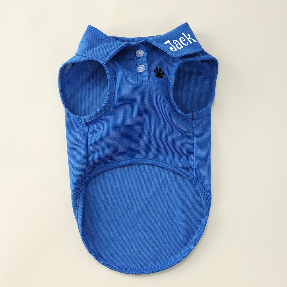 Polo personnalisé pour animaux de compagnie | inCloth16