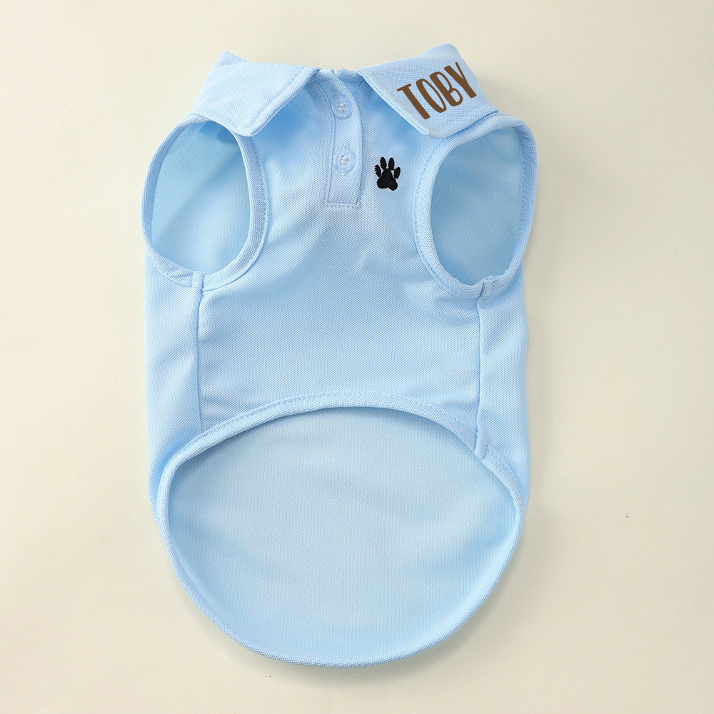 Polo personnalisé pour animaux de compagnie | inCloth16
