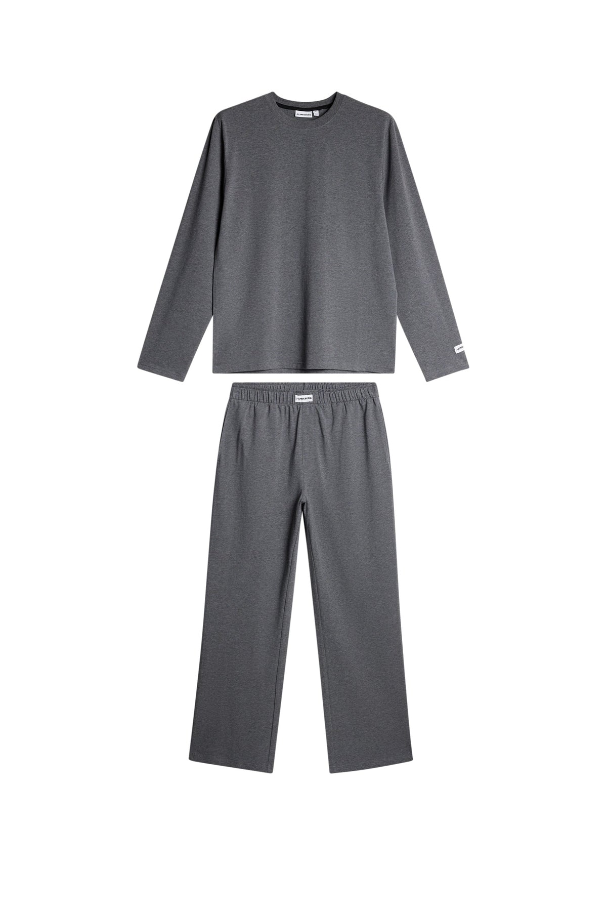 Pierce Pyjama Set / Dark Grey Melange
