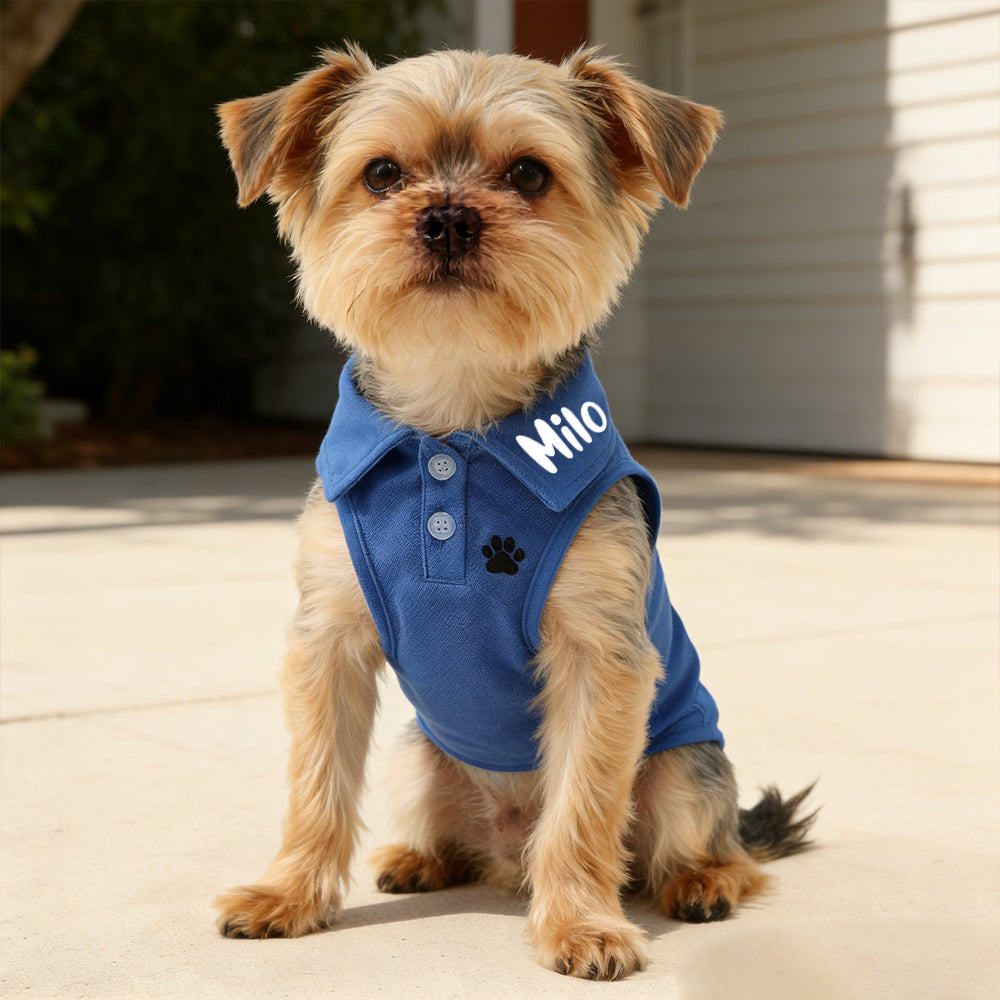 Polo personnalisé pour animaux de compagnie | inCloth16