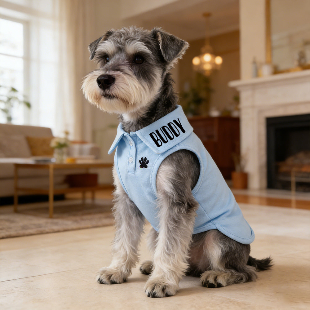 Polo personnalisé pour animaux de compagnie | inCloth16