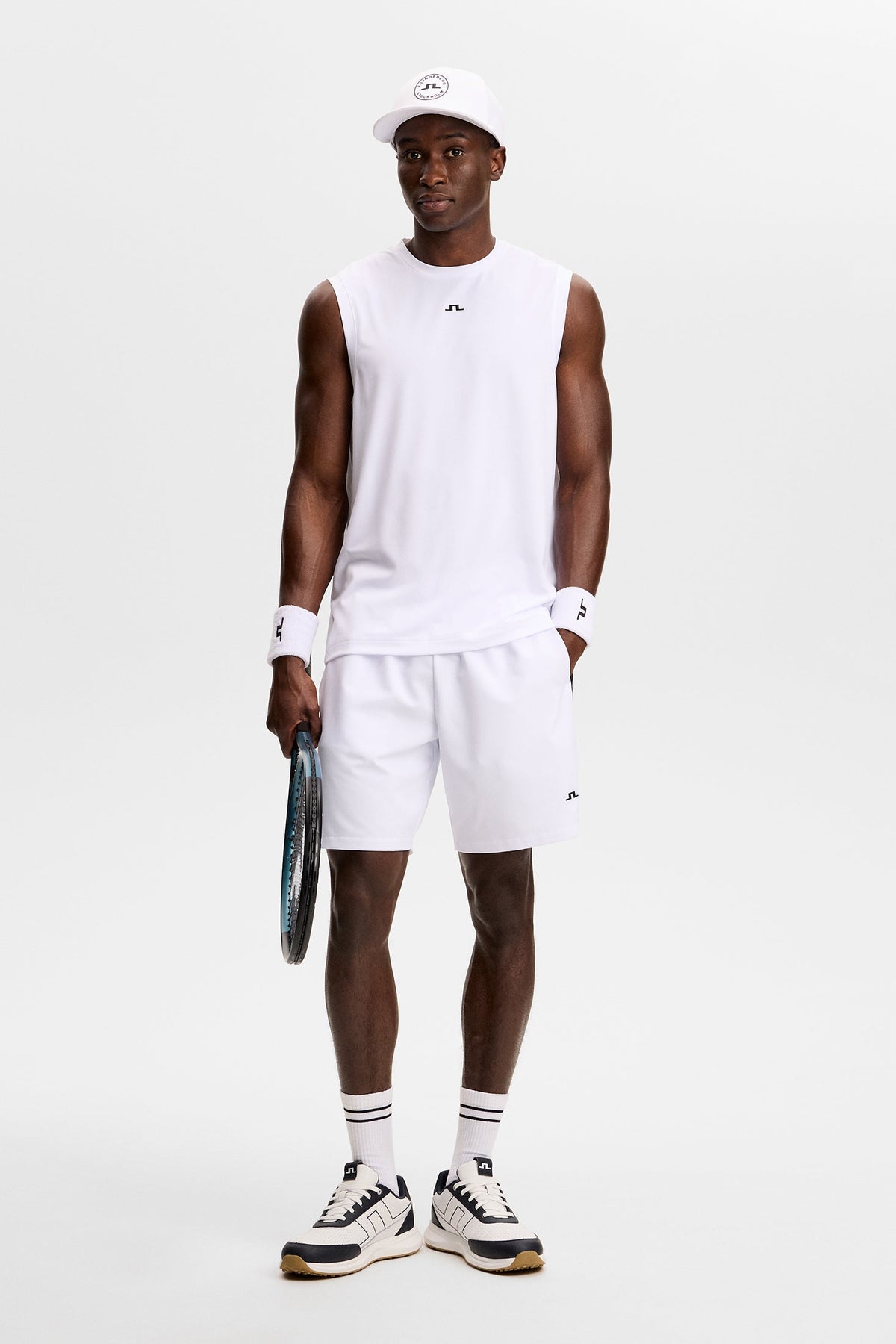 Xander Sleeveless Tee / White