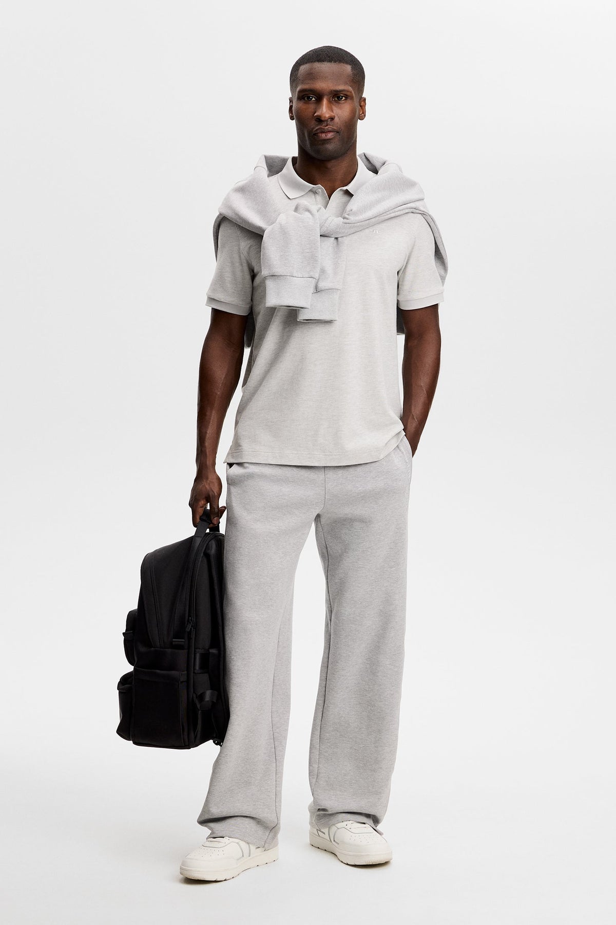 Verse Polo / Light Grey Melange