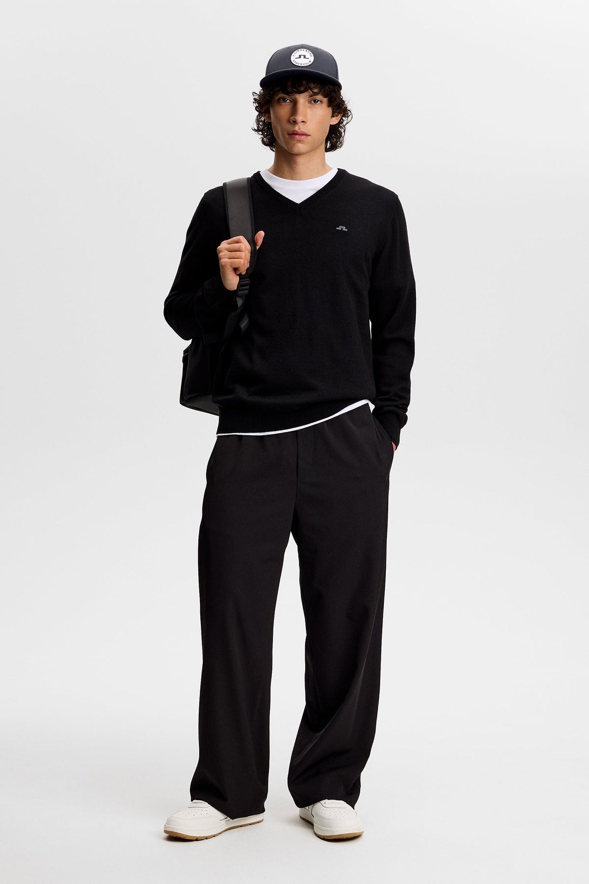 Lymann Knitted Sweater / Black
