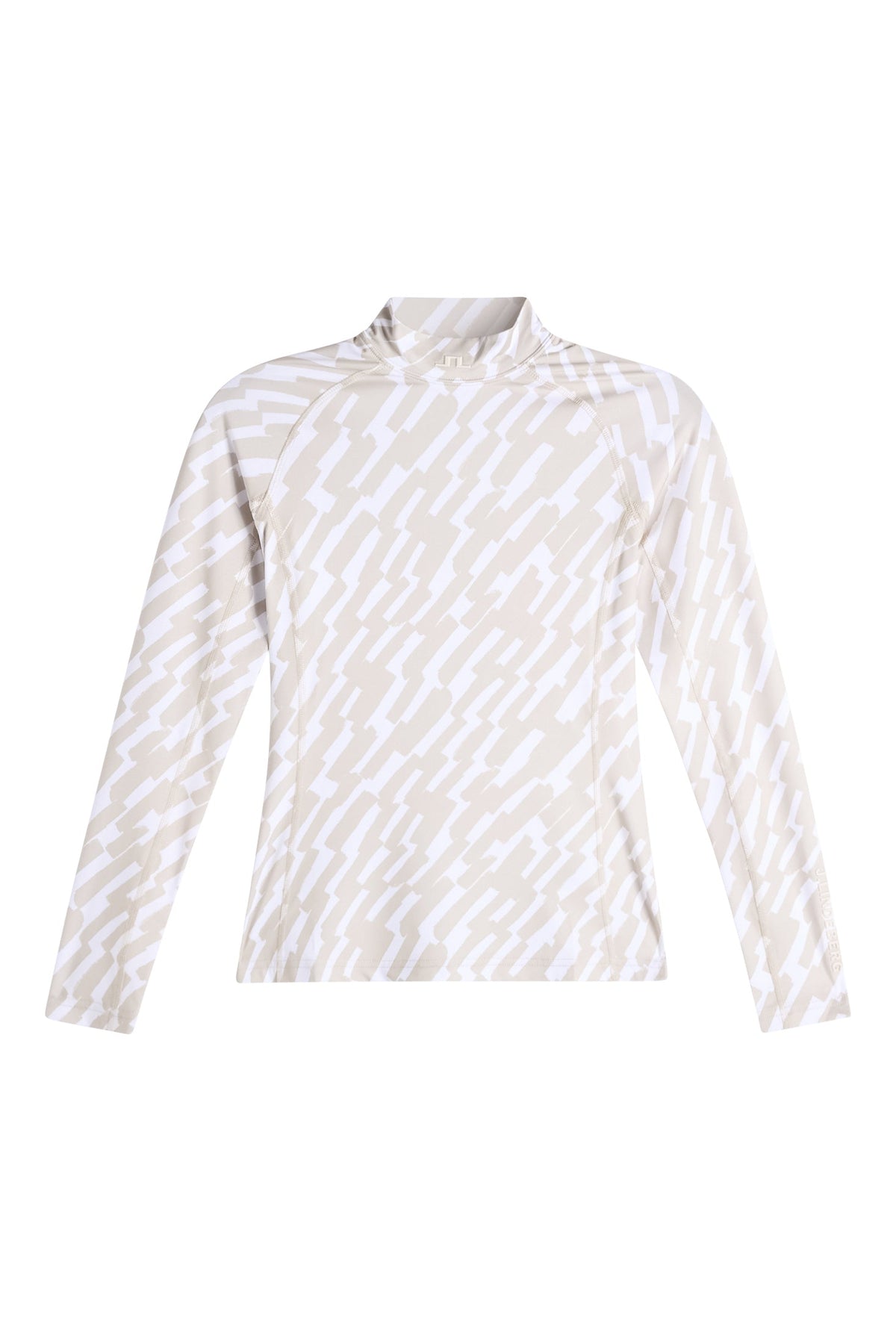 Ella Print Compression Top / Oak Island Fossil M
