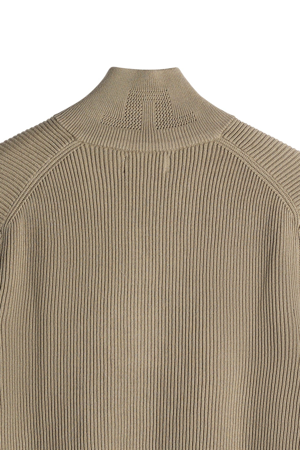 Alex Half Zip Knitted Sweater / Brindle