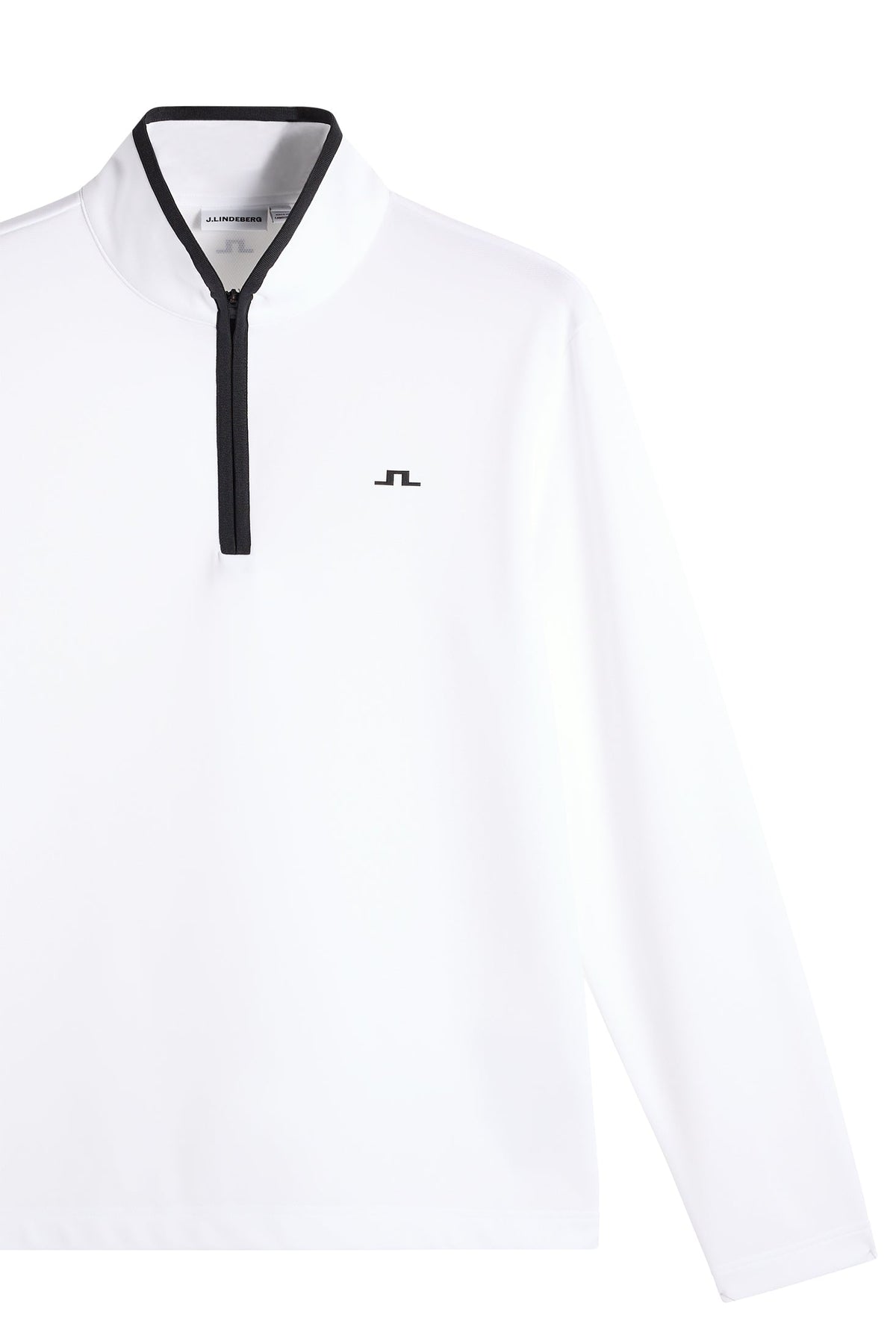 Clide Quarter Zip Mid Layer / White