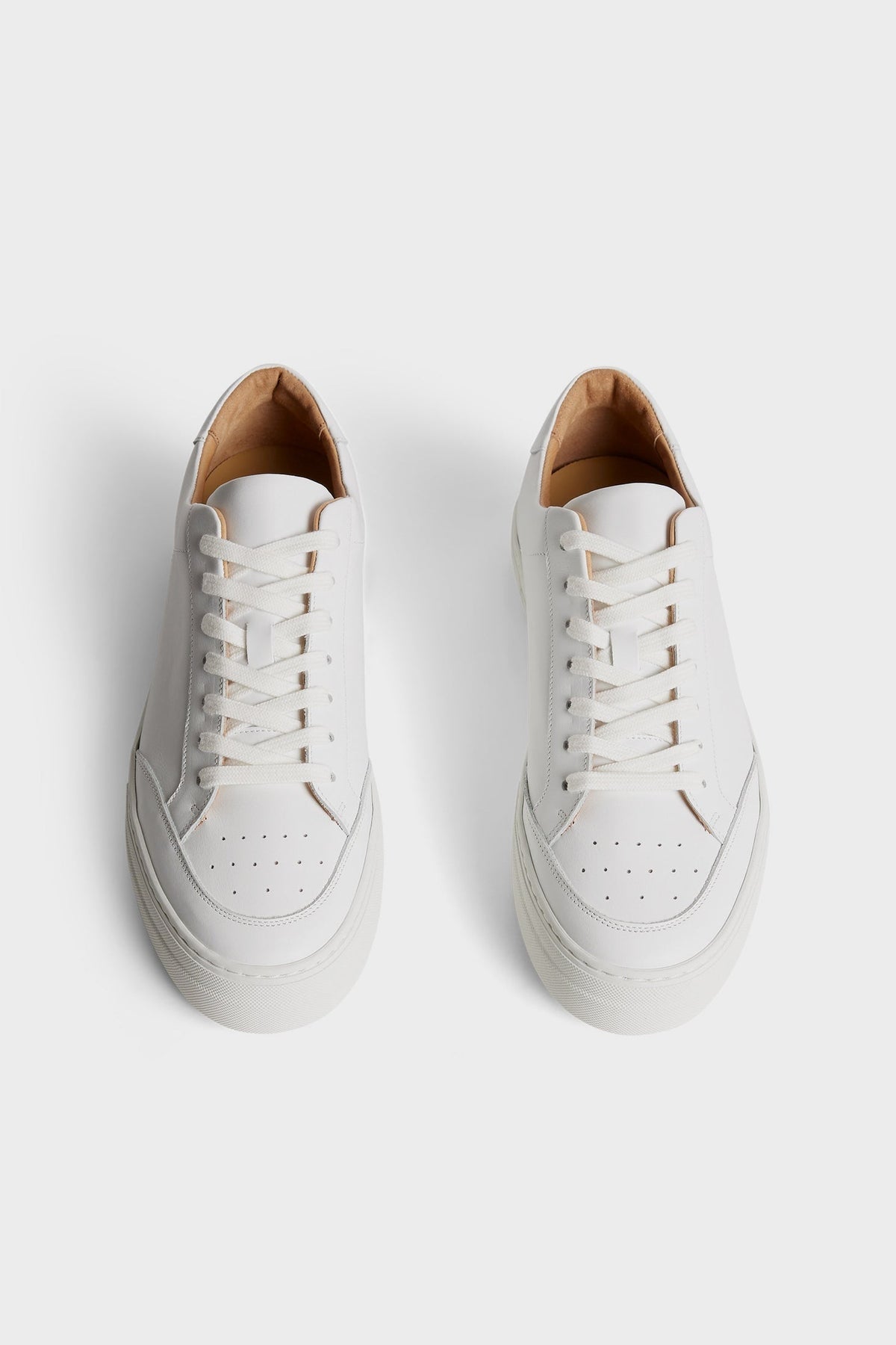 Art Signature Leather Sneaker / White