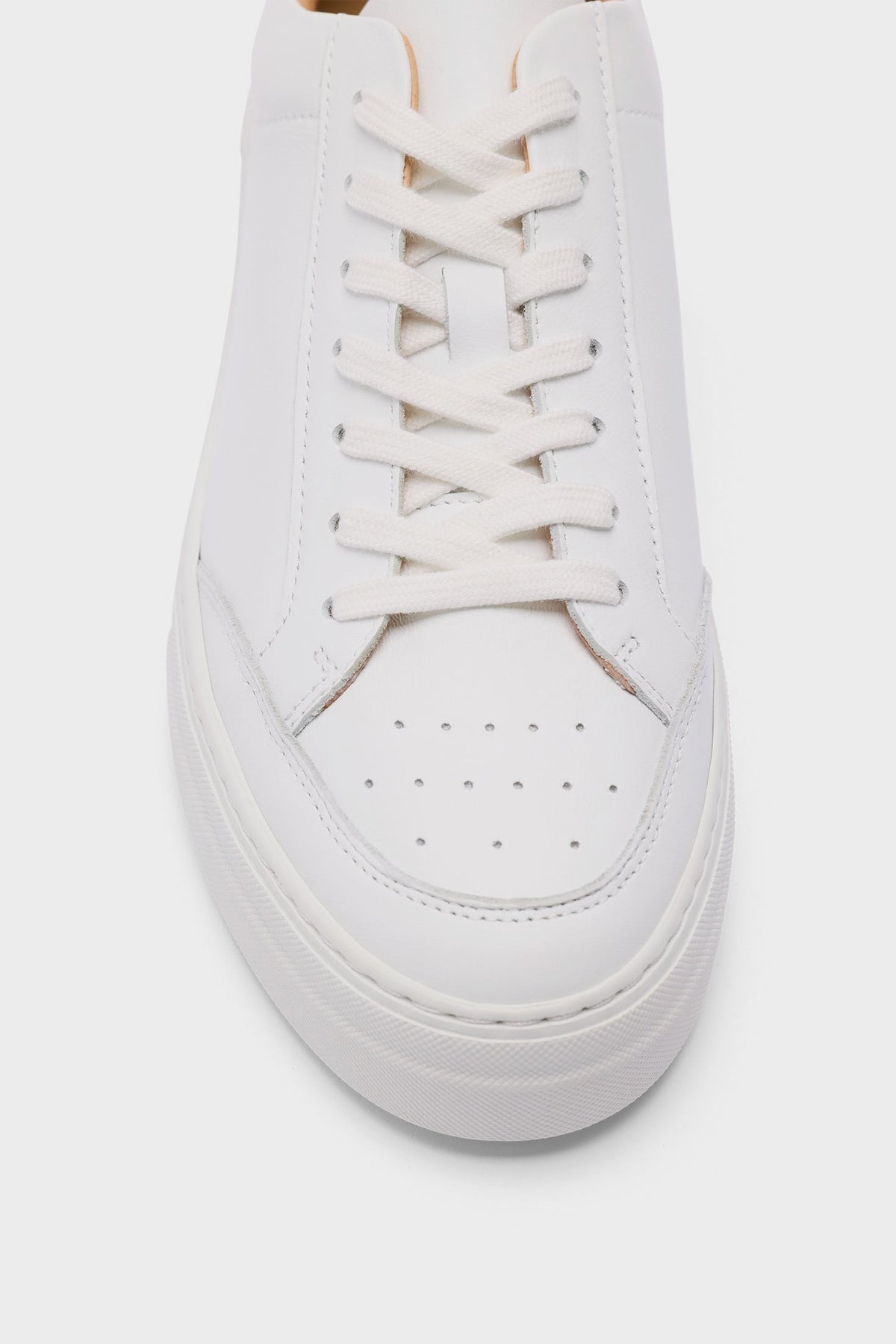 Art Signature Leather Sneaker / White